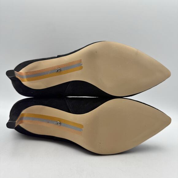 Sam Edelman Womens Ulissa Luster Ankle Bootie US 7.5 Black Suede Rhinestone NWOB - Picture 12 of 14